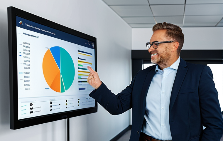 Project Management Success**

"A professional administrator in a modern office setting, fully clothed in business casual attire, confidently presenting project results using a digital dashboard on a large screen. The dashboard displays charts and graphs indicating positive outcomes. The scene emphasizes organization, data analysis, and successful leadership. Safe for work, appropriate content, professional, perfect anatomy, natural proportions, well-formed hands."

**