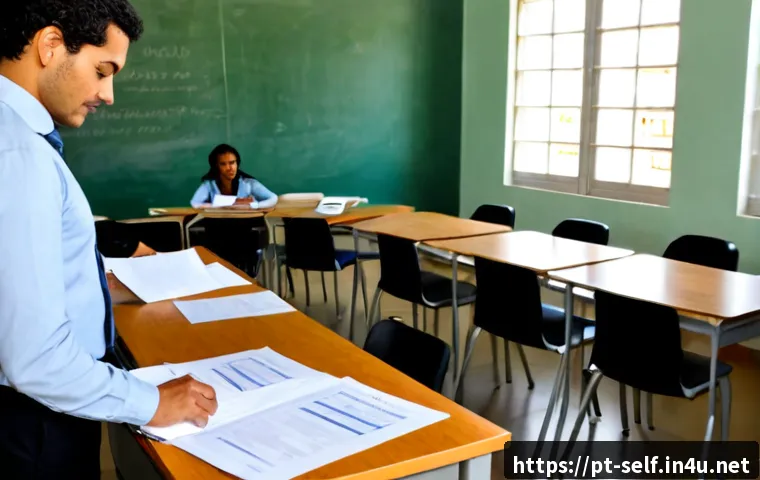 Home 17 자치행정사 실무교육 - Photorealistic practical municipal administration training in a bright Brazilian public-service clas...